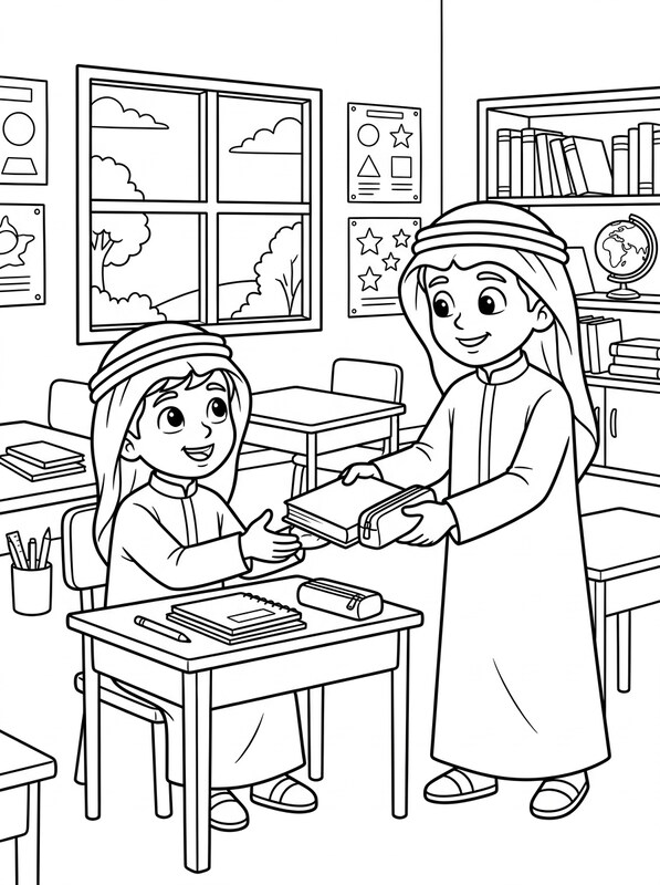 تلوين الأمانة للأولاد